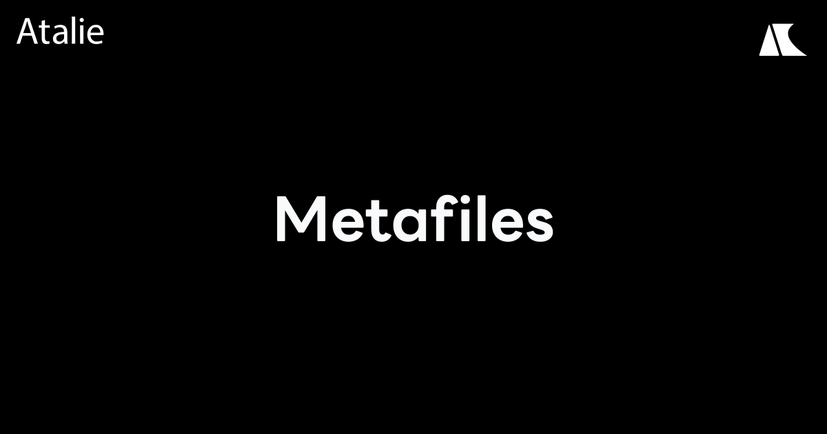 Notes Meta File Meta files